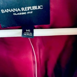 Woman’s Burgundy Blazer. New without tags